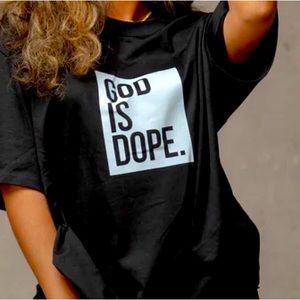 God is Dope T-shirt Large